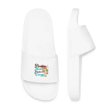 Énergie Champignon Psychédélique - Claquettes enfant - blanc - Devant