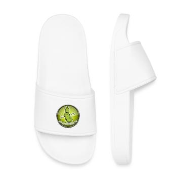 Spreewald cucumber - Kids’ Pool Sliders - white - Front
