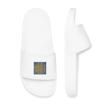 Fleur de Vie - 5ème Dimension « Archange Michael » - Claquettes enfant - blanc - Devant