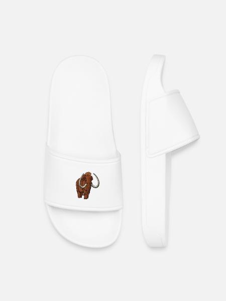 Mammoth colored - Kids’ Pool Sliders - white