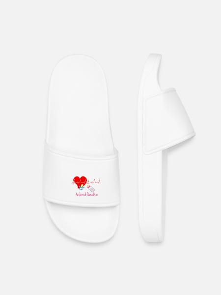 Auxiliaire de puériculture - Claquettes enfant - blanc