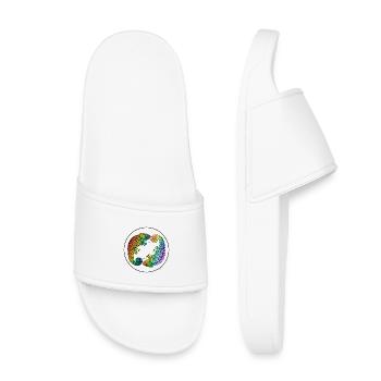 Caméléon de la fierté - Claquettes enfant - blanc - Devant