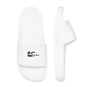 Terre Nature Conservation Déclaration Protection de l’environnement Environnement - Claquettes enfant - blanc - Devant