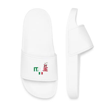 Italie - Claquettes enfant - blanc - Devant