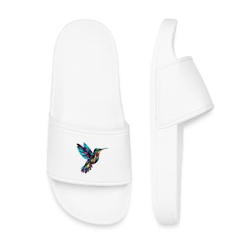 Kolibri - Kinder Badelatschen - Weiß - Vorne