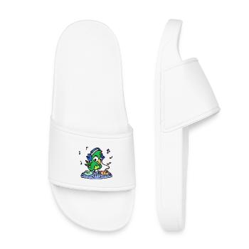 Animal Lover, Parrot, Pet, Bird, Zoo, Animal - Kids’ Pool Sliders - white - Front
