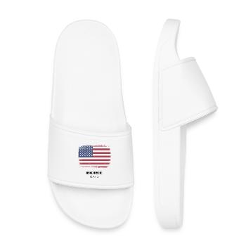 Boise, Idaho, États-Unis - Claquettes enfant - blanc - Devant