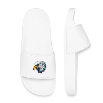Eagle - Kids’ Pool Sliders - white - Front