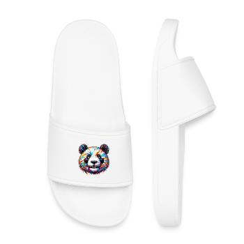 Panda - Claquettes enfant - blanc - Devant