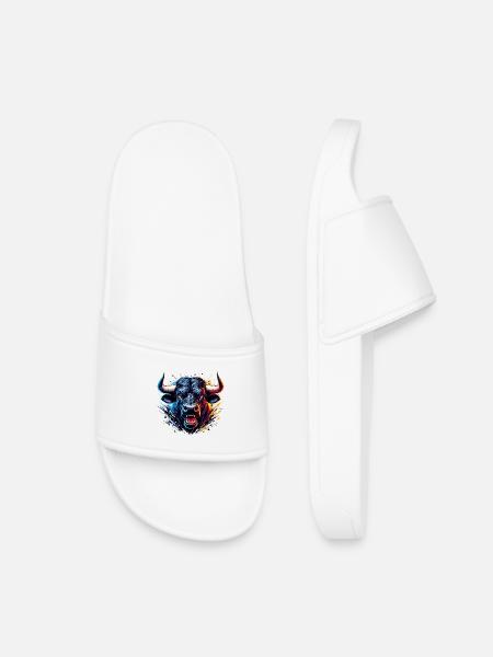 Bull - Kids’ Pool Sliders - white
