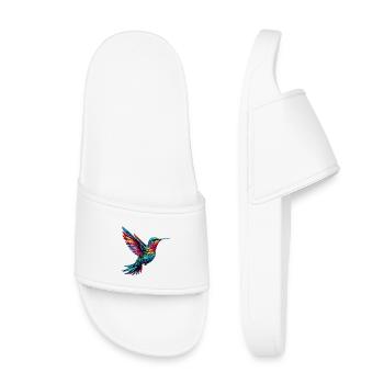 Kolibri - Kinder Badelatschen - Weiß - Vorne