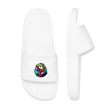 Assistance par chat professionnel Parrot - Claquettes enfant - blanc - Devant