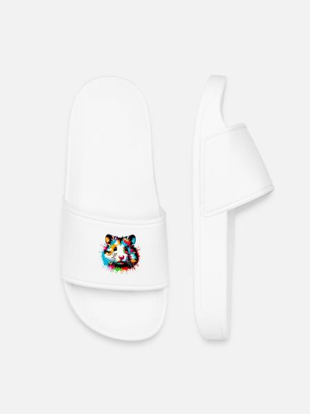 Hamster - Claquettes enfant - blanc