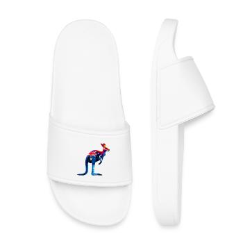 Kangourou - Claquettes enfant - blanc - Devant