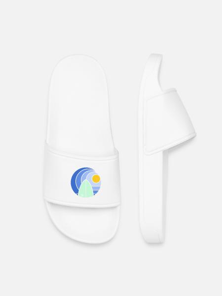 Surf Sundowner III (clean) - Kids’ Pool Sliders - white
