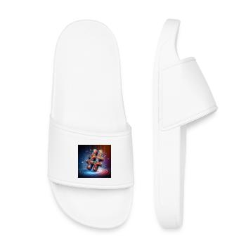 Symbole 4 - Claquettes enfant - blanc - Devant