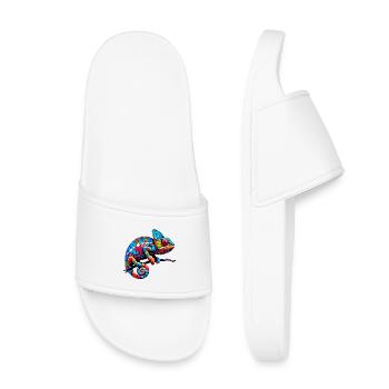 Caméléon - Claquettes enfant - blanc - Devant
