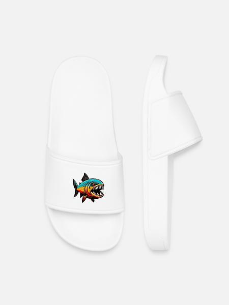 Piranha - Claquettes enfant - blanc