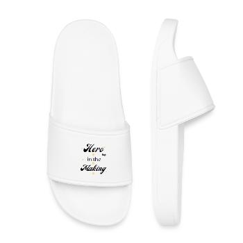 Galaxy Guardian Design - Kids’ Pool Sliders - white - Front