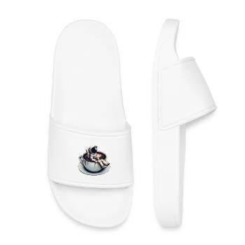 Café astronaute Mug Galaxy Cadeau - Claquettes enfant - blanc - Devant