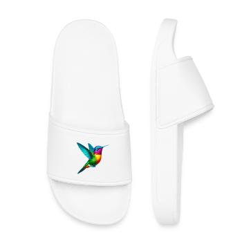 Hummingbird - Kids’ Pool Sliders - white - Front
