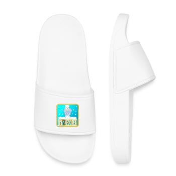 J’AI FROID - OURS POLAIRES D’HIVER - Claquettes enfant - blanc - Devant