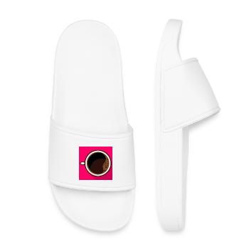 TASSE À CAFÉ ESPRESSO - Claquettes enfant - blanc - Devant