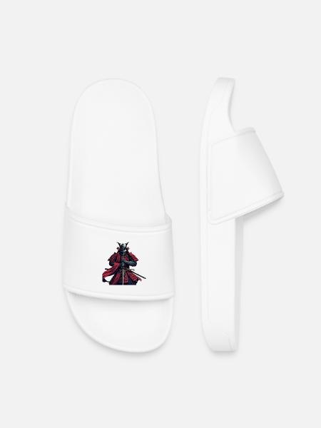 Bushido du guerrier samouraï - Claquettes enfant - blanc