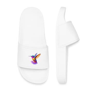 Kolibri - Kinder Badelatschen - Weiß - Vorne