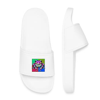 Frog - Kids’ Pool Sliders - white - Front