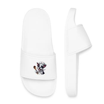 Bostie Koch Design - Kids’ Pool Sliders - white - Front