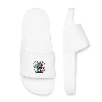 Espresso Italiano / Café Design - Claquettes enfant - blanc - Devant