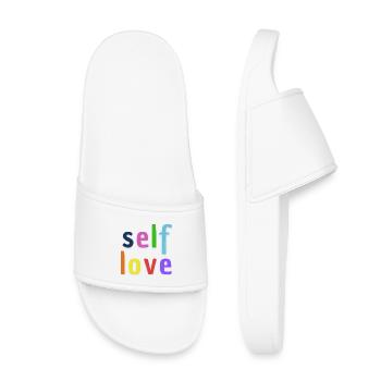 self love - Kinder Badelatschen - Weiß - Vorne