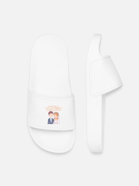 Les époux - Officially off the market - Claquettes enfant - blanc