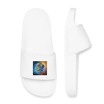 Fusion mécanique cosmique - Claquettes enfant - blanc - Devant