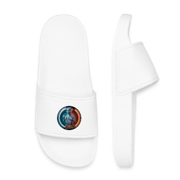 Extraterrestre éveillé - Claquettes enfant - blanc - Devant