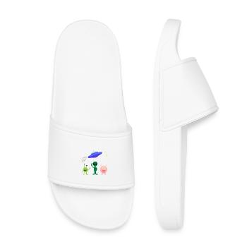 Salutation extraterrestre - Claquettes enfant - blanc - Devant