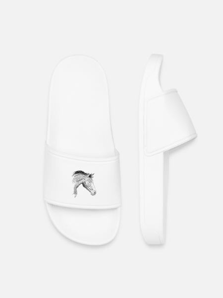 Cheval - Claquettes enfant - blanc
