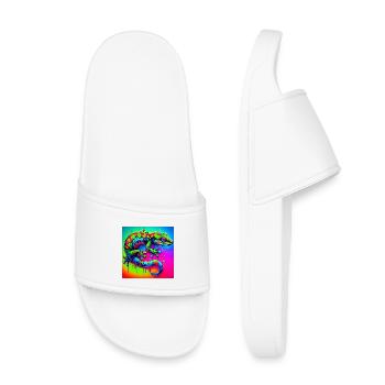 Gecko - Claquettes enfant - blanc - Devant
