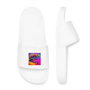 Gecko - Claquettes enfant - blanc - Devant