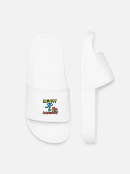 Flight or fight - Kids’ Pool Sliders - white
