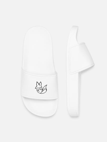 One_Line_Fuchs - Claquettes enfant - blanc