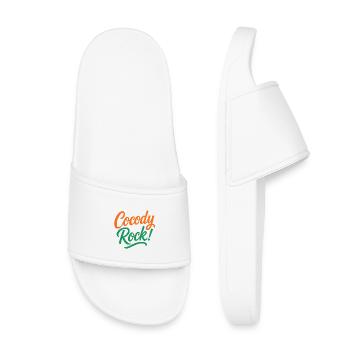 Cocody Rock - Kids’ Pool Sliders - white - Front