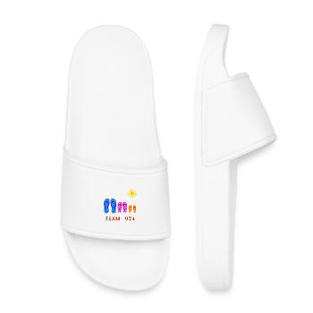 Team 974 Tropical Sun Flip Flops - Kinder Badelatschen - Weiß - Vorne