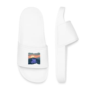 Every step counts Neon Horizon - Kids’ Pool Sliders - white - Front