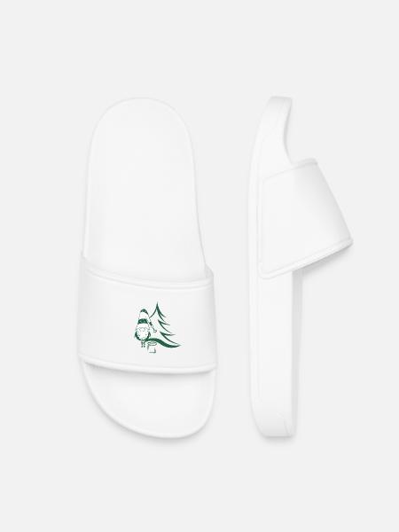 Christmas gnome - Kids’ Pool Sliders - white