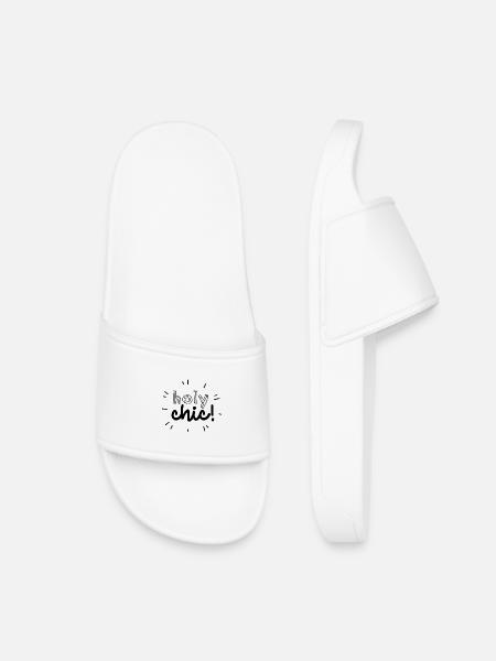 "holy chic" - Kinder Badelatschen - Weiß