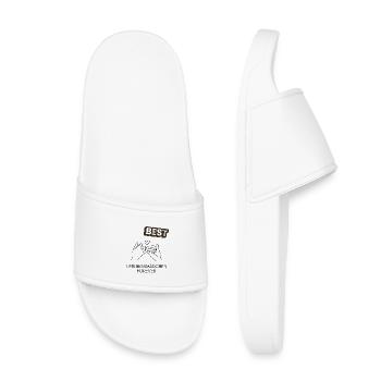 Best Favorite Girl Forever – Loving Design - Kids’ Pool Sliders - white - Front