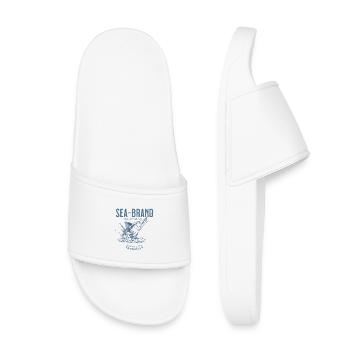 Sea Brand Fish of the Day - Kids’ Pool Sliders - white - Front
