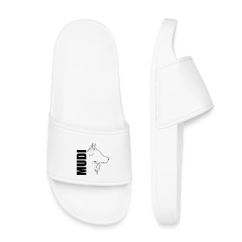 Mudi Profile Chien Chien Wilsigns - Claquettes enfant - blanc - Devant